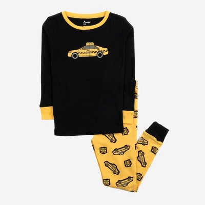 Leveret Kids Cotton Pajamas - Vehicle Prints