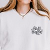 Simply Sage Market Embroidered Fall Babe Stars Lightweight Garment Dyed Sweatshirt - 2 of 4