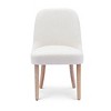 WestinTrends Genevieve Mid-Century Modern Upholstered Boucle Dining Chair (Set of 6) - 4 of 4