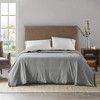 Sapphtopaz 66"W x 90"L Micro Fleece Blanket, Grid Pattern Cooling Blanket Twin Size, Anti-Pilling Throw Blanket for Bed, Twin Blanket - 3 of 4