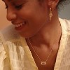 14K Gold Cassette Pendant Necklace - Handmade Minimalist Choker, Unique Gift for Women - 3 of 4