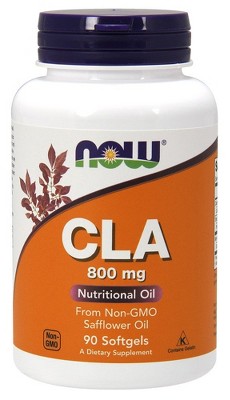 CLA (Conjugated Linoleic Acid) 800 mg by Now Foods  -  90 Softgel
