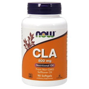 CLA (Conjugated Linoleic Acid) 800 mg by Now Foods  -  90 Softgel - 1 of 2