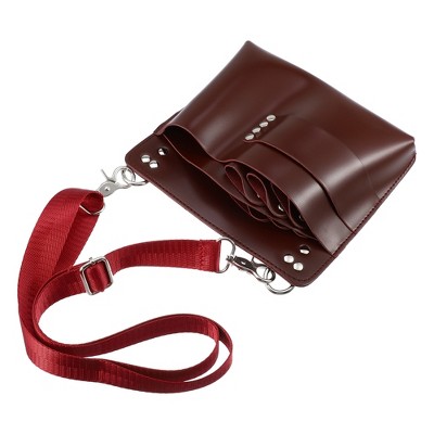 Unique Bargains Barber Hairstylist Tools Waist Belt Storage Bag Hair Appliance Accessories PVC 1 Pc
