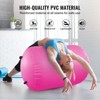 VEVOR Air Mat Tumble Track Air Spot, Round Inflatable Air Roller, Air Barrel Gymnastic Equipment with Electric Pump, Tumbling Backbend Trainer - 4 of 4