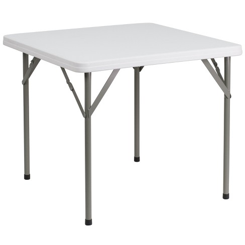 Target white folding store table