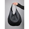 PUJA - Black Suede Leather Shoulder Bag (Women) | Forever & Always Shoes - 3 of 4