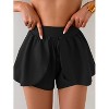 Eomenie Swim Shorts for Women Tummy Control Boy Shorts High Waisted Bathing Suit Bottom with Built-in Panty - 3 of 3