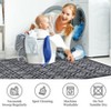 Machine Washable Area Rug Non Slip Non Shedding Rug Modern Floral Low Pile Carpet Foldable Stain Resistant Rugs for Bedroom Living Room Guest Room - 4 of 4