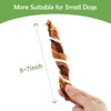 MON2SUN Dog Treats, Triple Flavor Jerky Twist Sticks, 5-7 Inch Chicken Duck and Codfish Sticks Chews for Small Dogs - 4 of 4