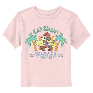 Toddler's Minnie Mouse Catchin' Waves T-Shirt - 1 of 3