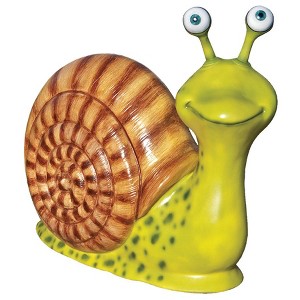 Design Toscano Monsieur Escargot, Enormous Garden Snail Statue - Multicolored - 1 of 2