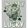 Women's Marvel St. Patrick's Day Hulk Incredibly Lucky T-Shirt - 2 of 4