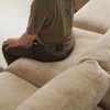 Cloud Sectional Couches for Living Room,134" Convertible L Shaped Couch With Ottoman, 6 Seater Modular Sectional Sofa,Deep Seater Furniture Sets - 3 of 4