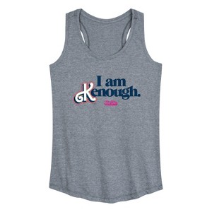 Women's - Barbie - I Am Kenough Graphic Racerback Tank - 1 of 4