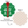 Big Dot of Happiness Ugly Sweater - Holiday and Christmas Party Round Table Decorations - Paper Chargers - Place Setting For 12 - 3 of 4