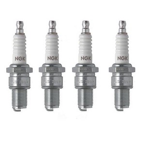 NGK 4 Pack of Genuine OEM (7928) Spark Plugs - B10ES-4PK - 1 of 3