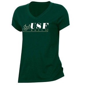 NCAA South Florida Bulls Women's V-Neck T-Shirt - 1 of 3