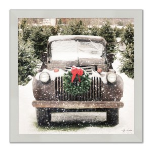 Courtside Market Vintage pick up 8x8 Framed Art Board - 1 of 2