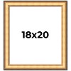 PosterPalooza | Traditional Gold Picture Frame - UV Acrylic, Foam Board Backing, Hanging Hardware - 2 of 4