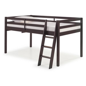Roxy Twin Junior Loft Bed Espresso - Bolton Furniture, Brown