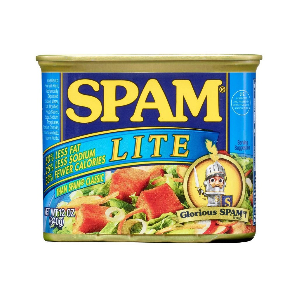 UPC 037600175340 product image for SPAM Lite Lunch Meat - 12oz | upcitemdb.com