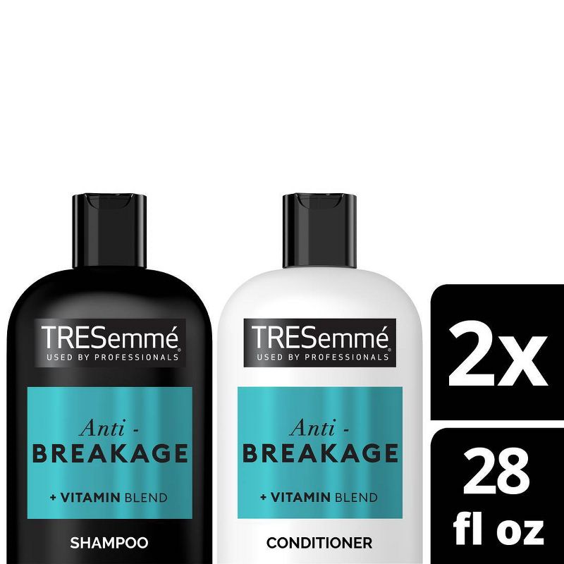 Tresemme Anti-Breakage Shampoo &#38; Conditioner for Brittle or Weak Hair - 56 fl oz/2pc, 1 of 11