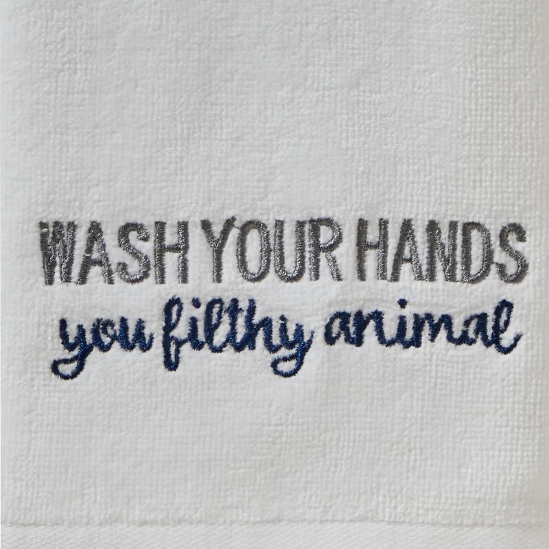 2pc Wash Your Hands Hand Towel Set - SKL Home, 2 of 5