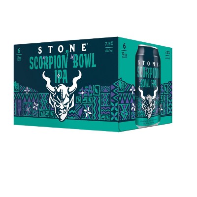 Stone Scorpion Bowl IPA Beer - 6pk/12 fl oz Cans