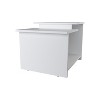 CAVINAS Coffee Tables for Living Room 16.6" H Rectangle Modern Coffee Table with Open Lower Shelf for Home Office Storage - 3 of 4