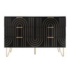 MOEPISY Modern 6 Drawer Dresser, Modern Dresser with Metal Handles, Storage Chest of Drawer - 3 of 4