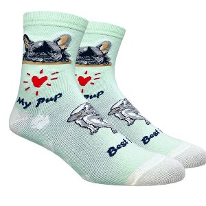 My Pup Series of FineFit Dog Socks from the Sock Panda (Adult Medium) - 1 of 3