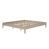 Now Furniture King Bed Frame, Wooden Platform Bed - 2 of 4