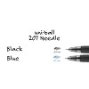 uniball 207 Needle Gel Pens Medium Pen Point  0.7 mm Pen Point Size Needle Pen Point Style Retractable Blue Blue Barrel - Pack of 12 - 4 of 4