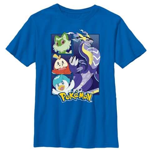 Junior's Pokemon Miraidon Group T-Shirt