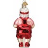 Old World Christmas Blown Glass Ornament for Christmas Tree, Pickleball Mrs. Claus - 3 of 4