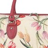 Signare USA Tulip White Travel Bag - 3 of 3