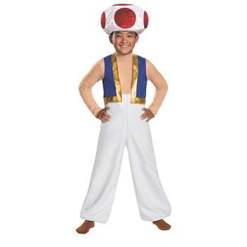 Disguise Boys' Deluxe Super Mario Bros. Toad Costume