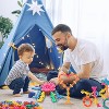 Attop 200 Pieces Building Blocks Kids Toys Educational Discs Sets Interlocking Solid Plastic for Preschool Boys and Girls Aged 3+ - 3 of 4