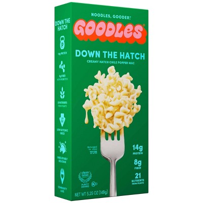 Goodles Down the Hatch Protein Mac & Cheese - 6oz: Added Prebiotics