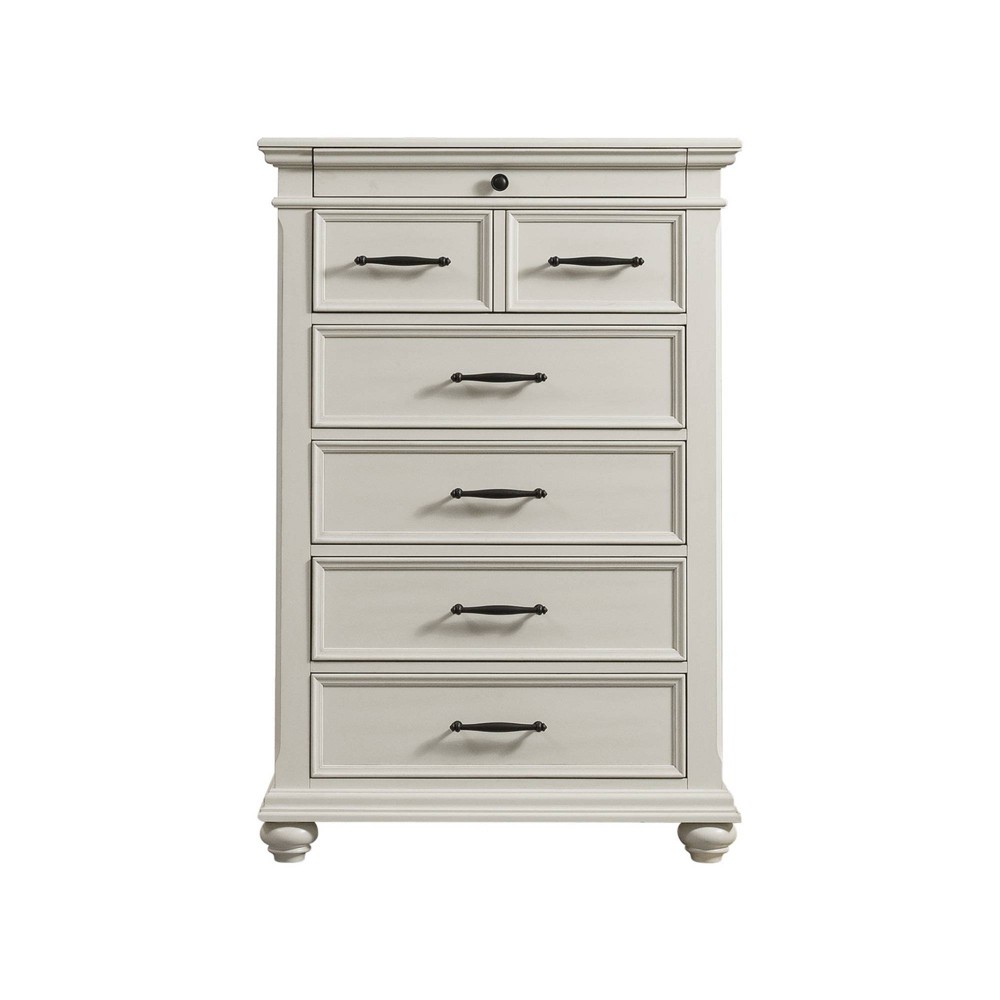 Photos - Dresser / Chests of Drawers Brooks 6 Drawer Chest Cream - Picket House Furnishings