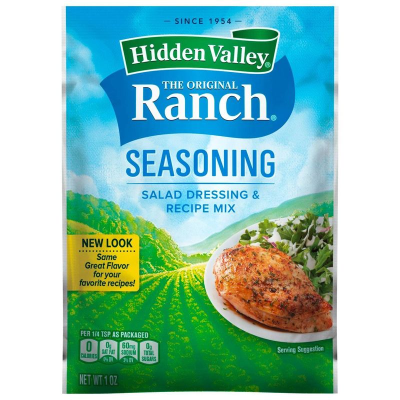 Hidden Valley Original Ranch Salad Dressing &#38; Seasoning Mix - 1oz, 2 of 11