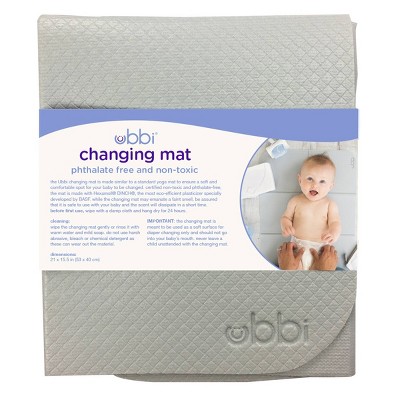 Ubbi Travel Changing Pad - Gray