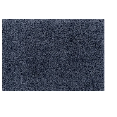 Micro Plush Collection 100% Polyester Solid Tufted Bathroom Rug with Gel Form Backing, Machine Washable, Tumble Dry Bath Mat