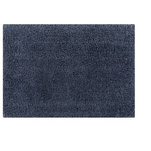 Micro Plush Collection 100% Polyester Solid Tufted Bathroom Rug with Gel Form Backing, Machine Washable, Tumble Dry Bath Mat - 1 of 4