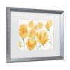 Trademark Fine Art Sheila Golden Yellow Poppy Dream 5 Matted Framed Art - 3 of 4