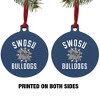 Southwestern Oklahoma State University Bulldogs Logo Aluminum Holiday Christmas Tree Ornament - 2 of 4