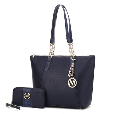 MKF Collection Ximena Women’s Tote Bag with matching Wristlet Wallet by Mia K