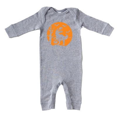The Juniper Shop Dinosaur Moon Baby Romper
