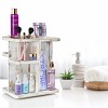 Sorbus 360° Bamboo Rotating Makeup Organizer - Multi-Function Storage Carousel stores Cosmetics, Skin Care, and more - 4 of 4